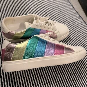 Kurt Geiger Lane Stripe Sneakers - Size 9